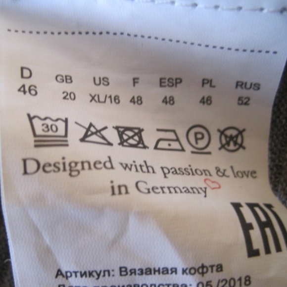 Olsen Europe Long Knit Open Cardigan - Picture 6 of 9